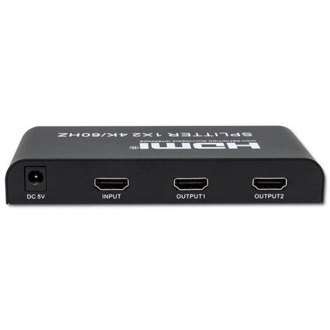 QOLTEC ROZDZIELACZ SPLITTER 2XHDMI 4KX2K | 6GB/S | 60HZ Qoltec QOLTEC ROZDZIELACZ SPLITTER 2XHDMI 4KX2K | 6GB/S | 60HZ Qoltec
