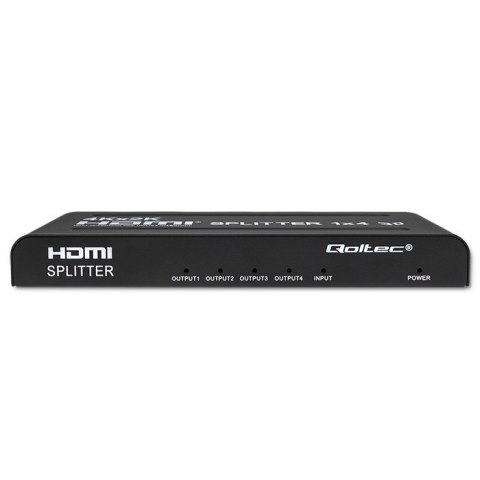 QOLTEC ROZDZIELACZ SPLITTER 4XHDMI 4KX2K | 3.4GB/S Qoltec QOLTEC ROZDZIELACZ SPLITTER 4XHDMI 4KX2K | 3.4GB/S Qoltec