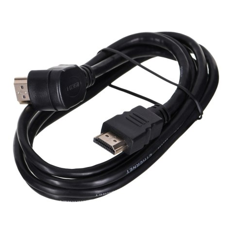 SAVIO KABEL HDMI V2.0 KĄTOWY 4K OFC CZARNY, ZŁOTE KOŃCÓWKI, ETHERNET/3D 1,5M CL-108 SAVIO SAVIO KABEL HDMI V2.0 KĄTOWY 4K OFC CZARNY, ZŁOTE KOŃCÓWKI, ETHERNET/3D 1,5M CL-108 SAVIO