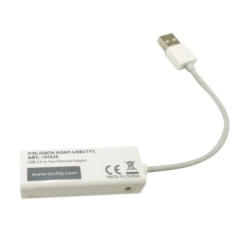 TECHLY KARTA SIECIOWA ADAPTER USB-A 2.0 NA RJ45 10 TECHly TECHLY KARTA SIECIOWA ADAPTER USB-A 2.0 NA RJ45 10 TECHly