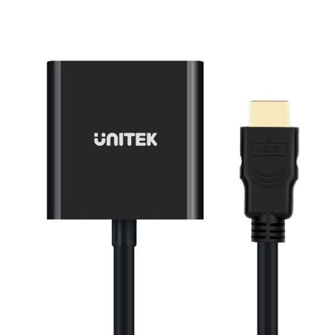 UNITEK ADAPTER HDMI TO VGA + AUDIO UNITEK UNITEK ADAPTER HDMI TO VGA + AUDIO UNITEK