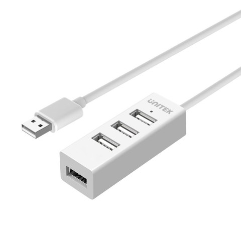 UNITEK HUB 4X USB 2.0 - BIAŁY, Y-2146 UNITEK UNITEK HUB 4X USB 2.0 - BIAŁY, Y-2146 UNITEK
