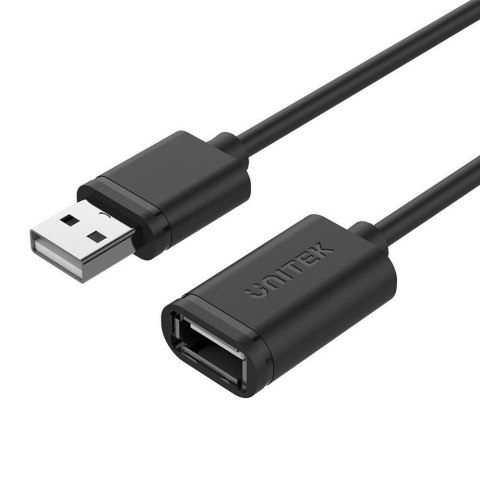 UNITEK PRZEDŁUŻACZ USB 2.0, AM-AF, 2M, Y-C450GBK UNITEK UNITEK PRZEDŁUŻACZ USB 2.0, AM-AF, 2M, Y-C450GBK UNITEK