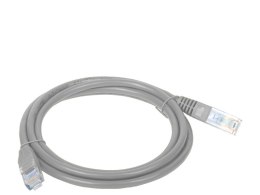 ALANTEC Patchcord U/UTP kat.5e PVC 1.0m szary ALANTEC