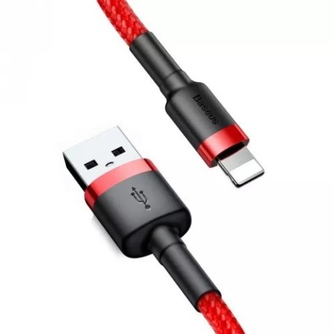 BASEUS KABEL LIGHTNING USB CAFULE1,5A 2M CZERWONY Baseus BASEUS KABEL LIGHTNING USB CAFULE1,5A 2M CZERWONY Baseus
