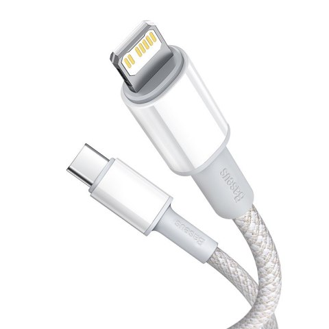 BASEUS KABEL USB-C DO LIGHTNING 20W, 5A, 1M(BIAŁY) Baseus BASEUS KABEL USB-C DO LIGHTNING 20W, 5A, 1M(BIAŁY) Baseus