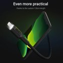 GREEN CELL KABEL KABGC05 KABEL GREEN CELL GC RAY USB - LIGHTNING 120CM, BIAŁY LED, SZYBKIE ŁADOWANIE Green Cell