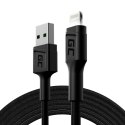 GREEN CELL KABEL KABGC12 GC RAY USB - LIGHTNING 200CM, BIAŁY LED, SZYBKIE ŁADOWANIE Green Cell