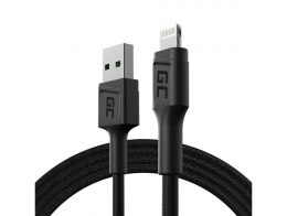 GREEN CELL KABEL KABGC21 GC POWERSTREAM USB-A - LIGHTNING 120CM, SZYBKIE ŁADOWANIE Green Cell