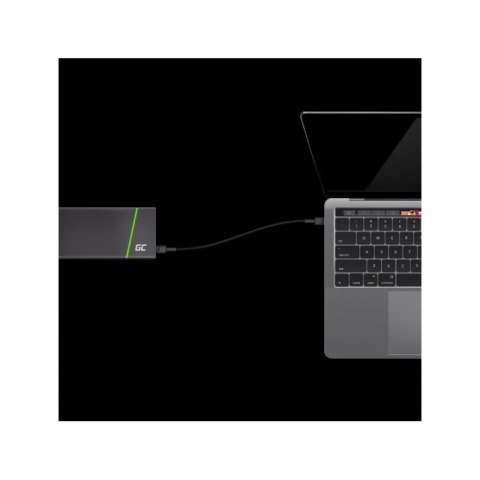 GREEN CELL KABEL KABGC31 GC POWERSTREAM USB-C - USB-C 30CM, POWER DELIVERY 60W, ULTRA CHARGE, QC 3.0 Green Cell GREEN CELL KABEL KABGC31 GC POWERSTREAM USB-C - USB-C 30CM, POWER DELIVERY 60W, ULTRA CHARGE, QC 3.0 Green Cell