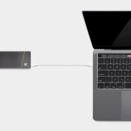 GREEN CELL KABEL KABGC31W GC POWERSTREAM USB-C - USB-C 30CM, POWER DELIVERY 60W, ULTRA CHARGE, QC 3.0, BIAŁY Green Cell