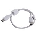 GREEN CELL KABEL KABGC31W GC POWERSTREAM USB-C - USB-C 30CM, POWER DELIVERY 60W, ULTRA CHARGE, QC 3.0, BIAŁY Green Cell