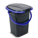 GREENBLUE TOALETA TURYSTYCZNA, CZARNO-GRANATOWA GB320BB GreenBlue