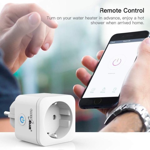 GREENBLUE ZDALNIE STEROWANE GNIAZDKO WIFI TYP F GB720F GreenBlue GREENBLUE ZDALNIE STEROWANE GNIAZDKO WIFI TYP F GB720F GreenBlue