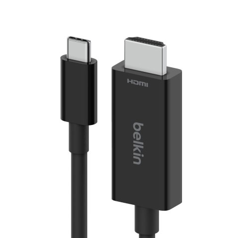 Kabel Belkin Connect USB-C to HDMI 2.1 Cable 2m Black Belkin Kabel Belkin Connect USB-C to HDMI 2.1 Cable 2m Black Belkin