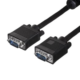 Kabel GEMBIRD CC-PPVGA-10-B (D-Sub (VGA) M - D-Sub (VGA) M; 3m; kolor czarny) GEMBIRD