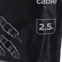Kabel GEMBIRD CCA-458-2.5M (2x Cinch M - Mini Jack M; 2,5m; kolor czarny) GEMBIRD