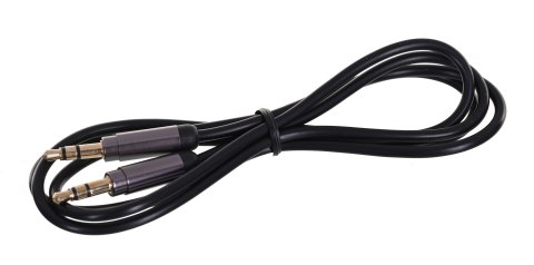 Kabel GEMBIRD CCAP-444-1M (Mini Jack M - Mini Jack M; 1m; kolor czarny) GEMBIRD Kabel GEMBIRD CCAP-444-1M (Mini Jack M - Mini Jack M; 1m; kolor czarny) GEMBIRD