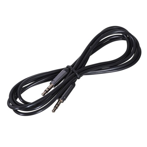 Kabel GEMBIRD CCAP-444-6 (Mini Jack M - Mini Jack M; 1,8m; kolor czarny) GEMBIRD Kabel GEMBIRD CCAP-444-6 (Mini Jack M - Mini Jack M; 1,8m; kolor czarny) GEMBIRD