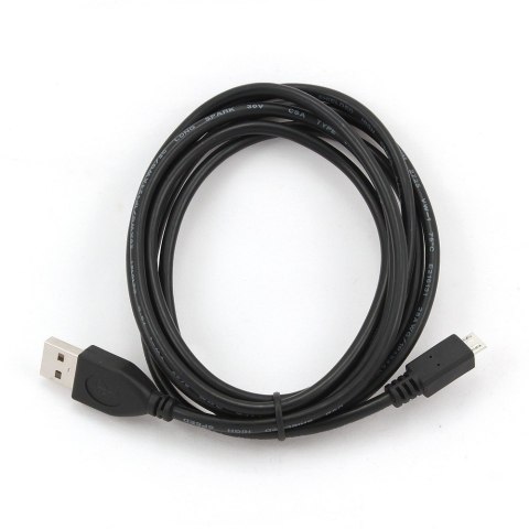 Kabel GEMBIRD CCP-MUSB2-AMBM-6 (USB M - Micro USB M; 1,8m; kolor czarny) GEMBIRD Kabel GEMBIRD CCP-MUSB2-AMBM-6 (USB M - Micro USB M; 1,8m; kolor czarny) GEMBIRD