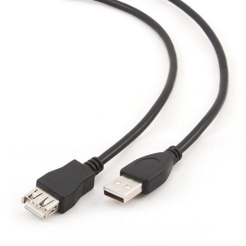 Kabel GEMBIRD CCP-USB2-AMAF-10 (USB 2.0 typu A F - USB 2.0 typu A M; 3m; kolor czarny) GEMBIRD Kabel GEMBIRD CCP-USB2-AMAF-10 (USB 2.0 typu A F - USB 2.0 typu A M; 3m; kolor czarny) GEMBIRD