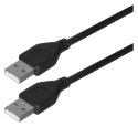 Kabel GEMBIRD CCP-USB2-AMAM-6 (USB 2.0 typu A M - USB 2.0 typu A M; 1,8m; kolor czarny) GEMBIRD