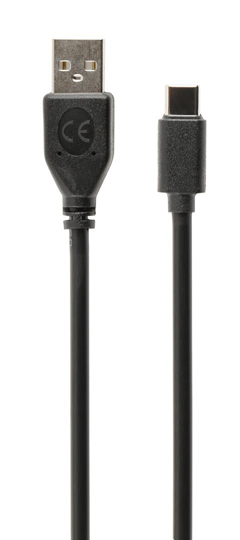 Kabel GEMBIRD CCP-USB2-AMCM-6 (USB 2.0 M - USB typu C M; 1,8m; kolor czarny) GEMBIRD Kabel GEMBIRD CCP-USB2-AMCM-6 (USB 2.0 M - USB typu C M; 1,8m; kolor czarny) GEMBIRD