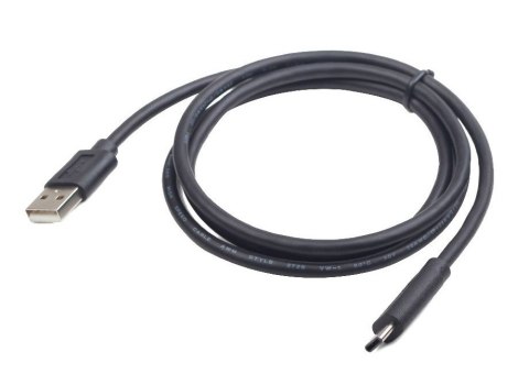 Kabel GEMBIRD CCP-USB2-AMCM-6 (USB 2.0 M - USB typu C M; 1,8m; kolor czarny) GEMBIRD Kabel GEMBIRD CCP-USB2-AMCM-6 (USB 2.0 M - USB typu C M; 1,8m; kolor czarny) GEMBIRD
