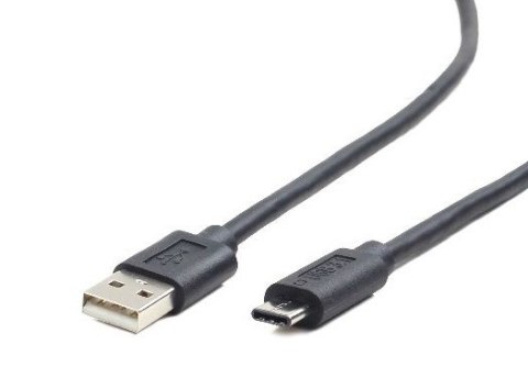 Kabel GEMBIRD CCP-USB2-AMCM-6 (USB 2.0 M - USB typu C M; 1,8m; kolor czarny) GEMBIRD Kabel GEMBIRD CCP-USB2-AMCM-6 (USB 2.0 M - USB typu C M; 1,8m; kolor czarny) GEMBIRD