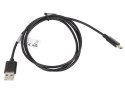 Kabel Lanberg CA-USBO-10CC-0010-BK (USB 2.0 typu A M - USB typu C M; 1m; kolor czarny) Lanberg