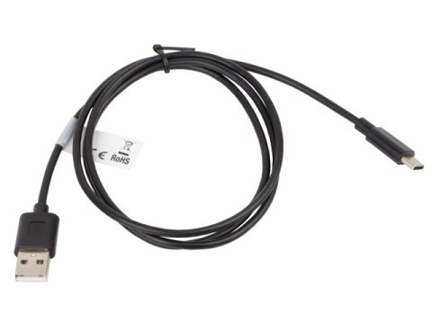 Kabel Lanberg CA-USBO-10CC-0010-BK (USB 2.0 typu A M - USB typu C M; 1m; kolor czarny) Lanberg Kabel Lanberg CA-USBO-10CC-0010-BK (USB 2.0 typu A M - USB typu C M; 1m; kolor czarny) Lanberg