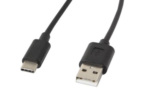 Kabel Lanberg CA-USBO-10CC-0018-BK (USB 2.0 typu A M - USB typu C M; 1,8m; kolor czarny) Lanberg Kabel Lanberg CA-USBO-10CC-0018-BK (USB 2.0 typu A M - USB typu C M; 1,8m; kolor czarny) Lanberg