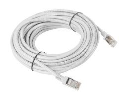 Kabel Lanberg PCF5-10CC-1000-S (RJ45 - RJ45 ; 10m; kolor szary) Lanberg