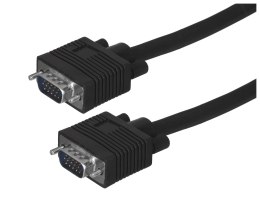 Kabel SAVIO CL-29 (D-Sub (VGA) M - D-Sub (VGA) M; 1,8m; kolor czarny) SAVIO