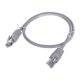 Kabel UTP GEMBIRD PP12-1M (1m; UTP; kolor szary) GEMBIRD