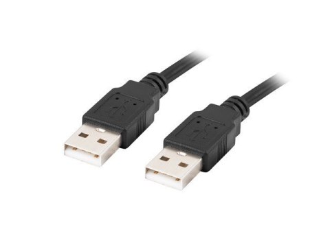 LANBERG KABEL USB-A 2.0 M/M 1.8M CZARNY CA-USBA-20CU-0018-BK Lanberg
