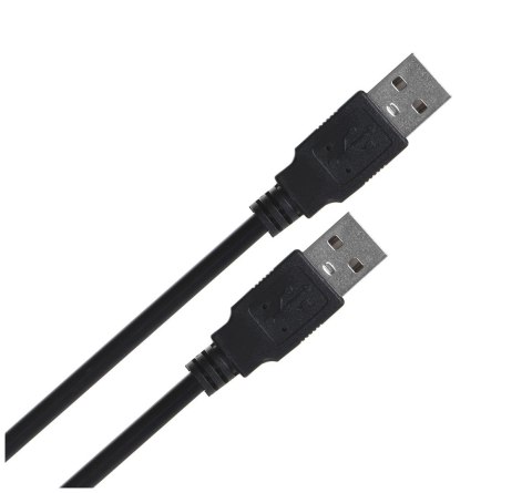 LANBERG KABEL USB-A 2.0 M/M 1M CZARNY CA-USBA-20CU-0010-BK Lanberg
