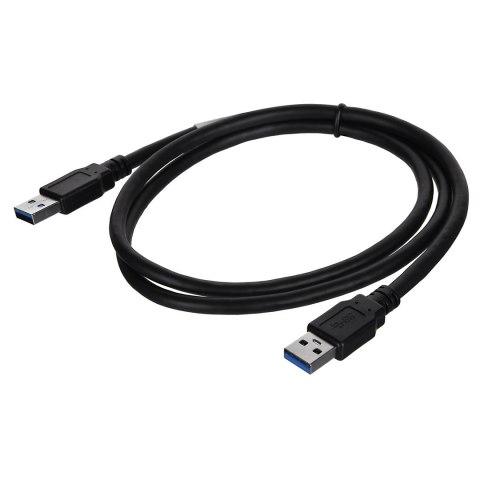 LANBERG KABEL USB-A 3.0 M/M 1M CZARNY CA-USBA-30CU-0010-BK Lanberg LANBERG KABEL USB-A 3.0 M/M 1M CZARNY CA-USBA-30CU-0010-BK Lanberg
