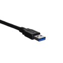 LANBERG KABEL USB-A 3.0 M/M 1M CZARNY CA-USBA-30CU-0010-BK Lanberg
