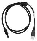 LANBERG KABEL USB-A -> USB-B M/M 1M (FERRYT, CZARNY) CA-USBA-11CC-0010-BK Lanberg
