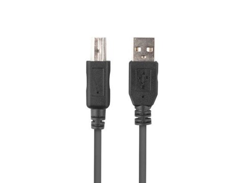 LANBERG KABEL USB-A->USB-B M/M 2.0 1M FERRYT CZARNY BOX CA-USBA-15CU-0010-BK Lanberg LANBERG KABEL USB-A->USB-B M/M 2.0 1M FERRYT CZARNY BOX CA-USBA-15CU-0010-BK Lanberg
