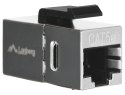 LANBERG ŁĄCZNIK KEYSTONE KAT.5 FTP RJ45->RJ45 ZŁĄCZKA SIECIOWA KSF5-3000 Lanberg