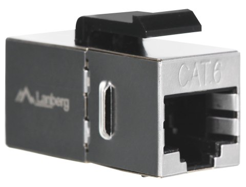 LANBERG ŁĄCZNIK KEYSTONE KAT.6 FTP RJ45->RJ45 ZŁĄCZKA SIECIOWA KSF6-3000 Lanberg LANBERG ŁĄCZNIK KEYSTONE KAT.6 FTP RJ45->RJ45 ZŁĄCZKA SIECIOWA KSF6-3000 Lanberg