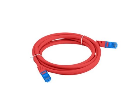 LANBERG PATCHCORD S/FTP KAT.6A 0.5M CZERWONY LSZH CCA (FLUKE PASSED) PCF6A-10CC-0050-R Lanberg LANBERG PATCHCORD S/FTP KAT.6A 0.5M CZERWONY LSZH CCA (FLUKE PASSED) PCF6A-10CC-0050-R Lanberg
