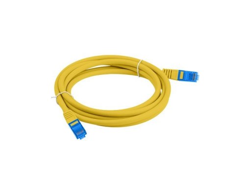 LANBERG PATCHCORD S/FTP KAT.6A 3M ŻÓŁTY LSZH CCA (FLUKE PASSED) PCF6A-10CC-0300-Y Lanberg LANBERG PATCHCORD S/FTP KAT.6A 3M ŻÓŁTY LSZH CCA (FLUKE PASSED) PCF6A-10CC-0300-Y Lanberg