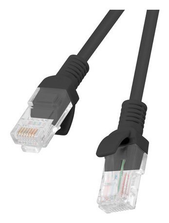PATCHCORD KAT.5E UTP 1M CZARNY FLUKE PASSED LANBERG 10-PACK Lanberg PATCHCORD KAT.5E UTP 1M CZARNY FLUKE PASSED LANBERG 10-PACK Lanberg