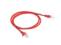 PATCHCORD KAT.5E UTP 1M CZERWONY FLUKE PASSED LANBERG 10-PACK Lanberg