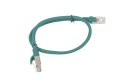 PATCHCORD KAT.6 UTP 0.5M ZIELONY FLUKE PASSED LANBERG 10-PACK Lanberg