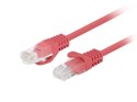 PATCHCORD KAT.6 UTP 1.5M CZERWONY FLUKE PASSED LANBERG 10-PACK Lanberg
