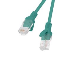 PATCHCORD KAT.6 UTP 1.5M ZIELONY FLUKE PASSED LANBERG 10-PACK Lanberg